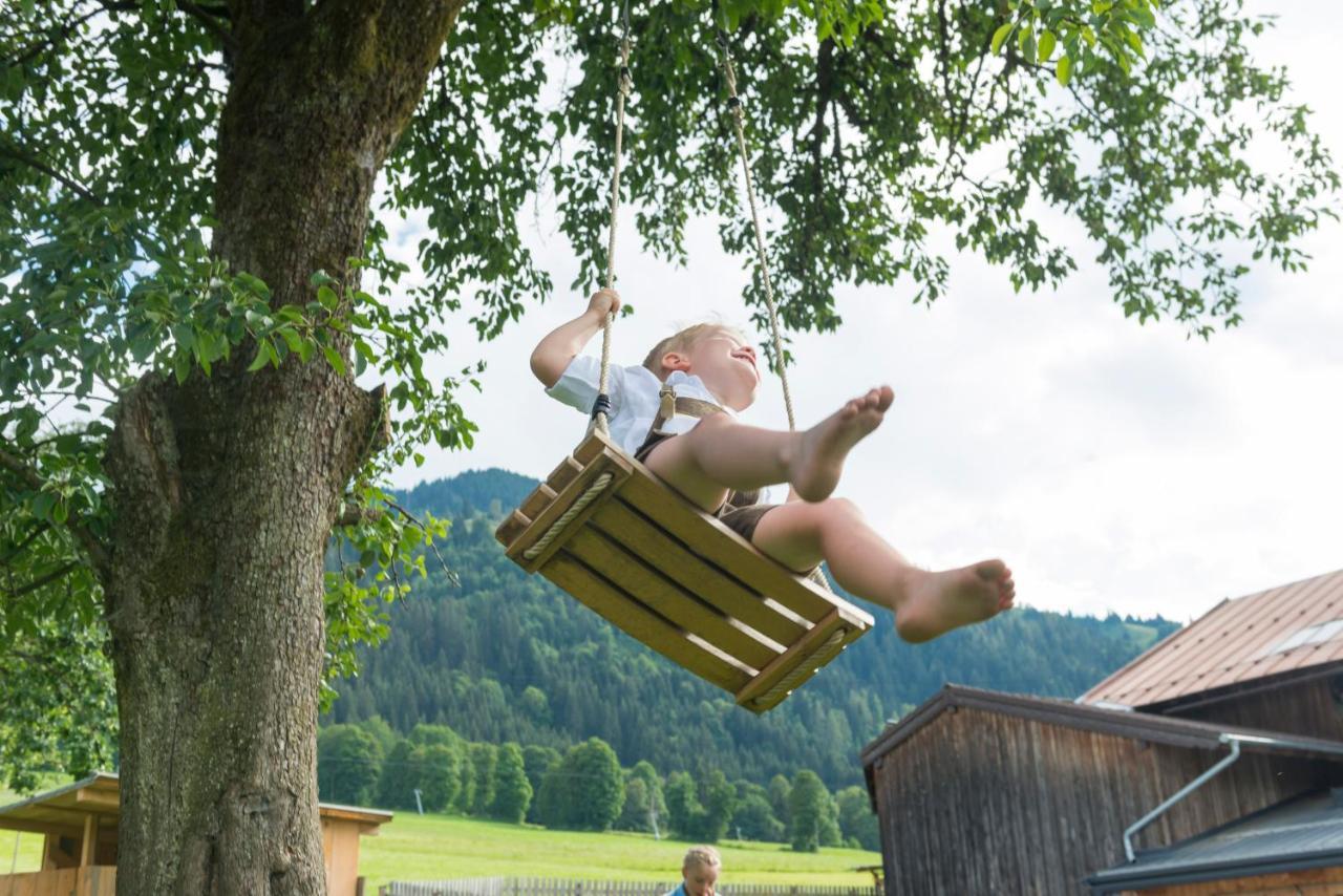 Hartlhof Urlaub Am Baby- Und Kinderbauernhof Niederau Kültér fotó